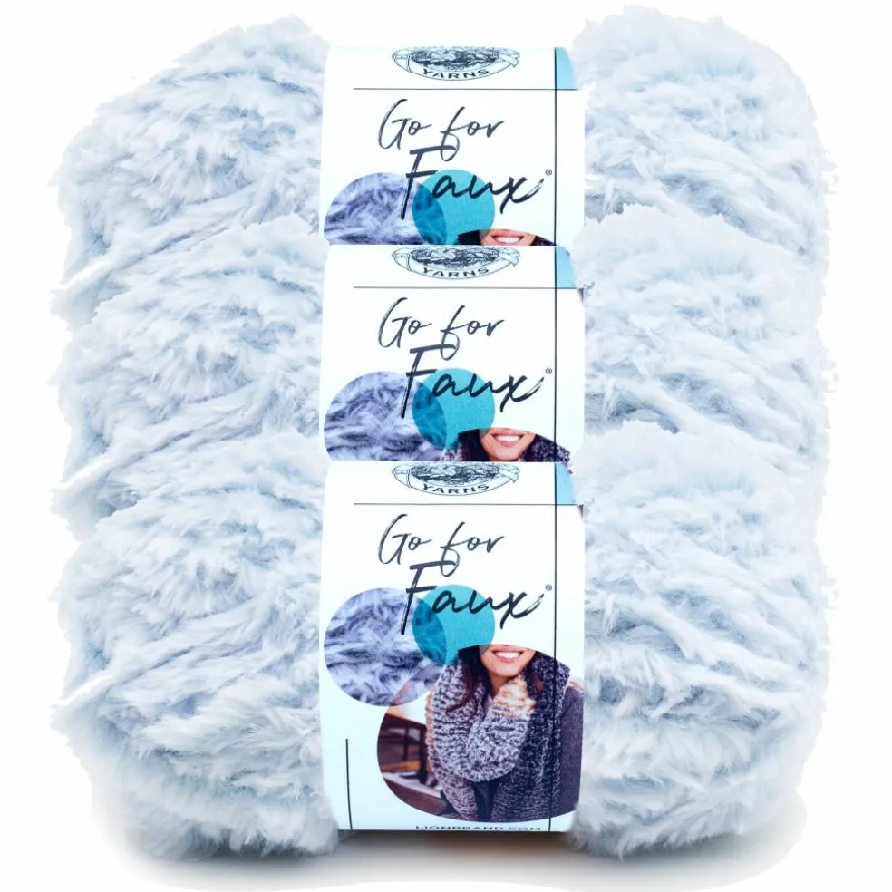 3 Pack Lion Brand® Go for Faux® Yarn
