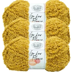 3 Pack Lion Brand® Go For Fleece Sherpa Yarn