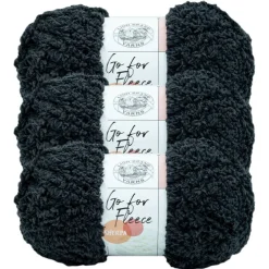 3 Pack Lion Brand® Go For Fleece Sherpa Yarn