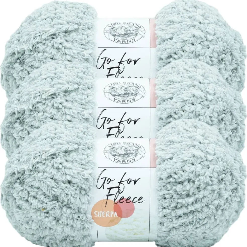 3 Pack Lion Brand® Go For Fleece Sherpa Yarn