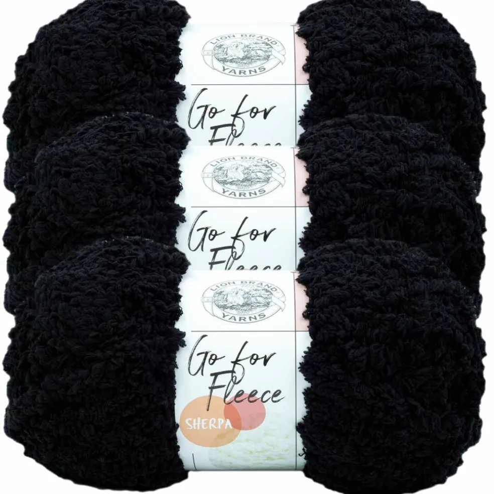 3 Pack Lion Brand® Go For Fleece Sherpa Yarn