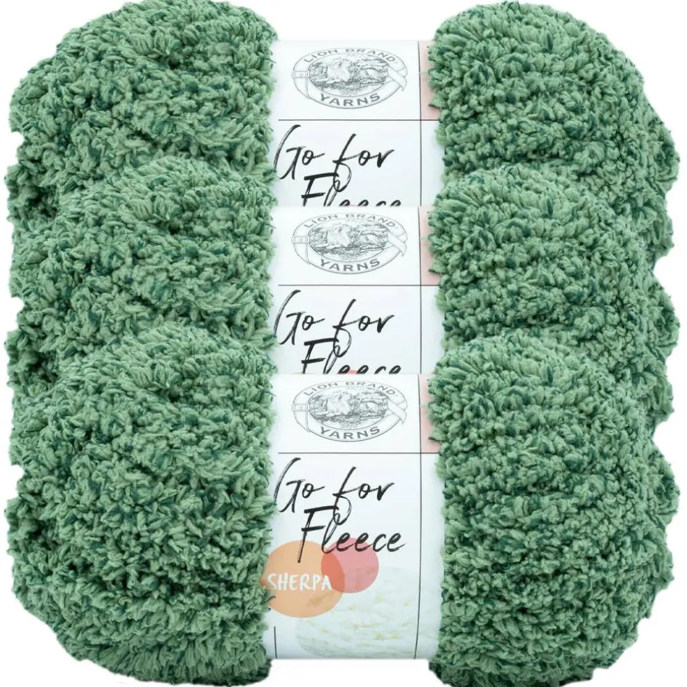 3 Pack Lion Brand® Go For Fleece Sherpa Yarn