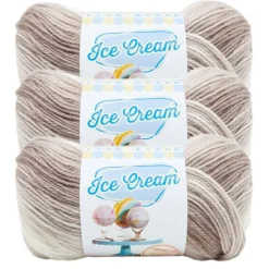 3 Pack Lion Brand® Ice Cream® Yarn