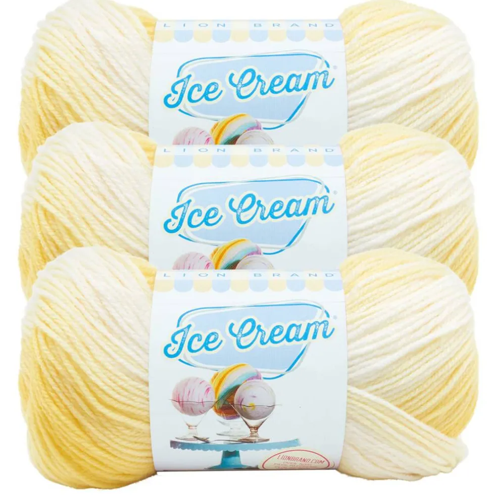 3 Pack Lion Brand® Ice Cream® Yarn