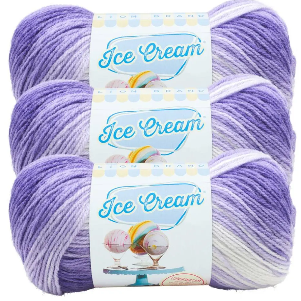 3 Pack Lion Brand® Ice Cream® Yarn