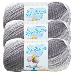3 Pack Lion Brand® Ice Cream® Yarn