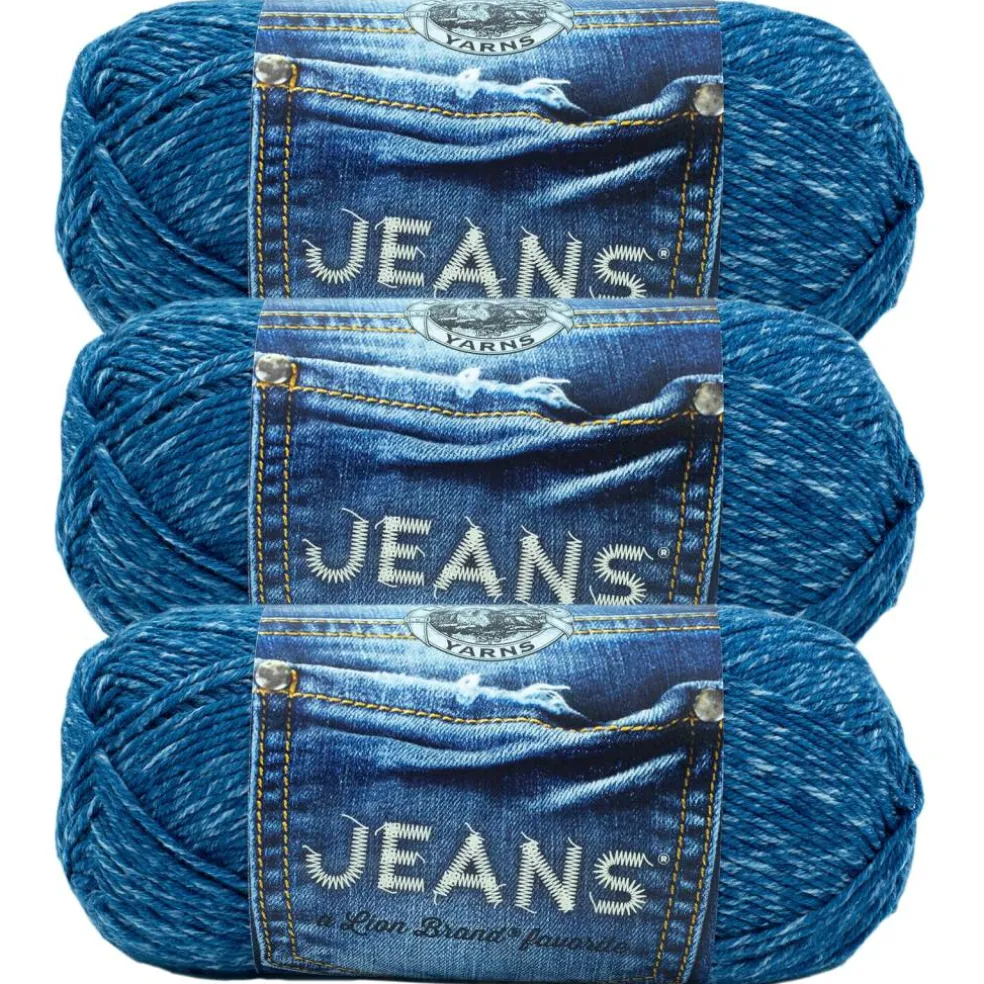 3 Pack Lion Brand® Jeans Yarn