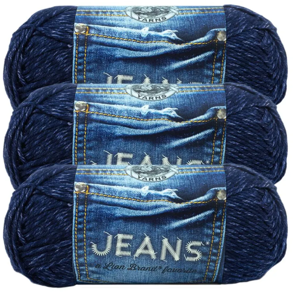 3 Pack Lion Brand® Jeans Yarn