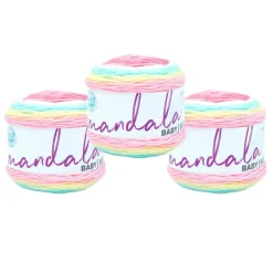 3 Pack Lion Brand® Mandala Baby® Yarn