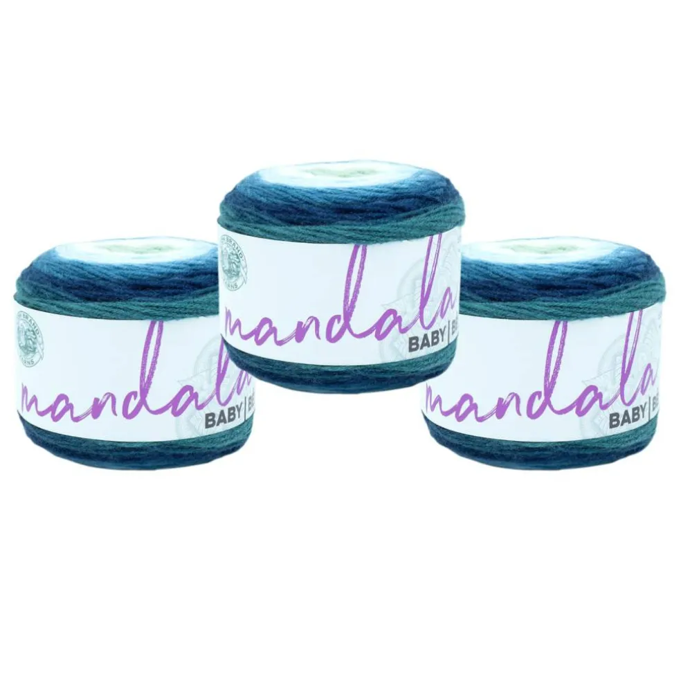 3 Pack Lion Brand® Mandala Baby® Yarn
