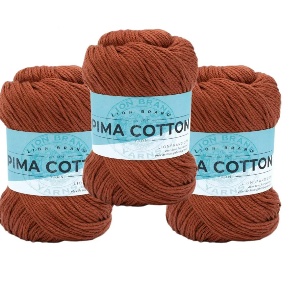 3 Pack Lion Brand® Pima Cotton Yarn