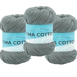 3 Pack Lion Brand® Pima Cotton Yarn