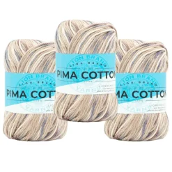 3 Pack Lion Brand® Pima Cotton Yarn