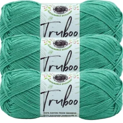 3 Pack Lion Brand® Sustainable Stitching™ Truboo Solid Yarn