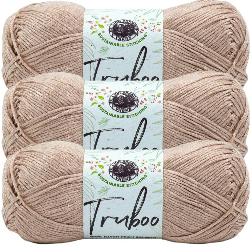 3 Pack Lion Brand® Sustainable Stitching™ Truboo Solid Yarn