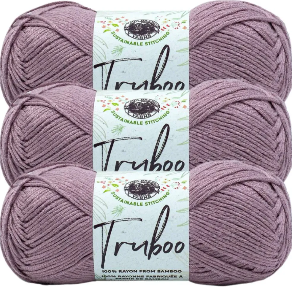 3 Pack Lion Brand® Sustainable Stitching™ Truboo Solid Yarn