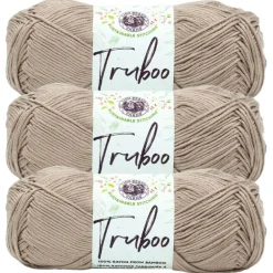 3 Pack Lion Brand® Truboo Yarn
