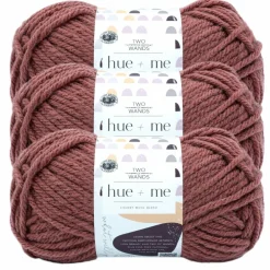 3 Pack Lion Brand® Two of Wands Hue + Me Yarn