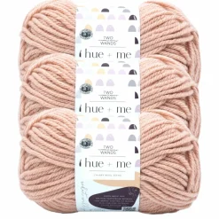 3 Pack Lion Brand® Two of Wands Hue + Me Yarn