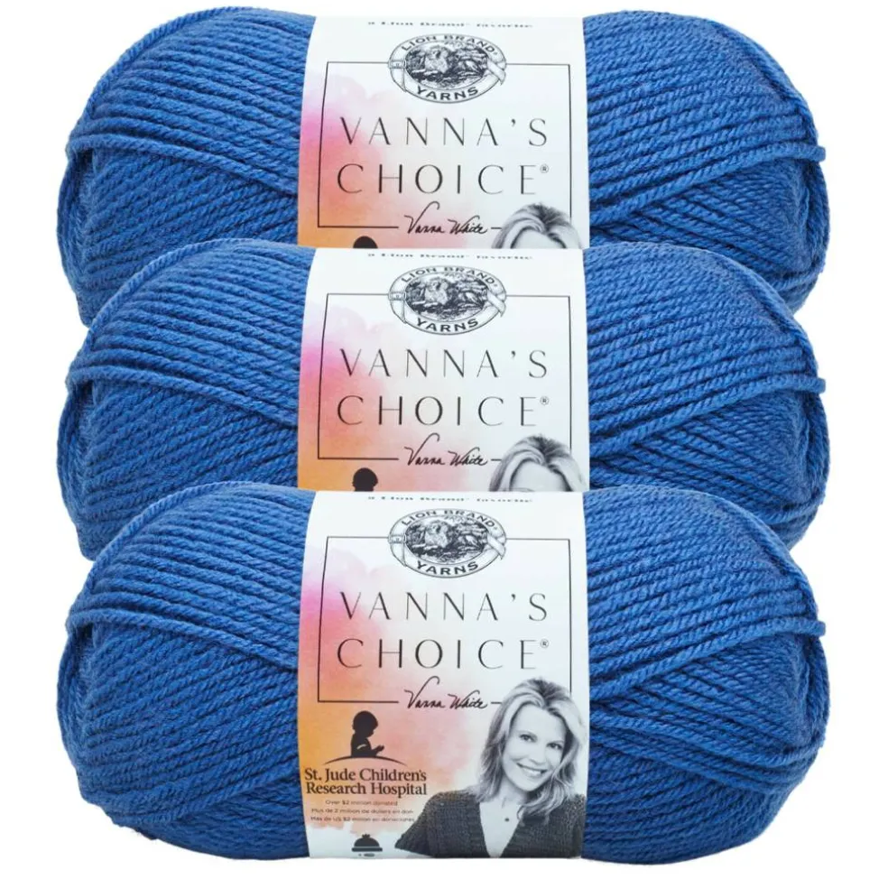3 Pack Lion Brand® Vanna's Choice® Solid Yarn