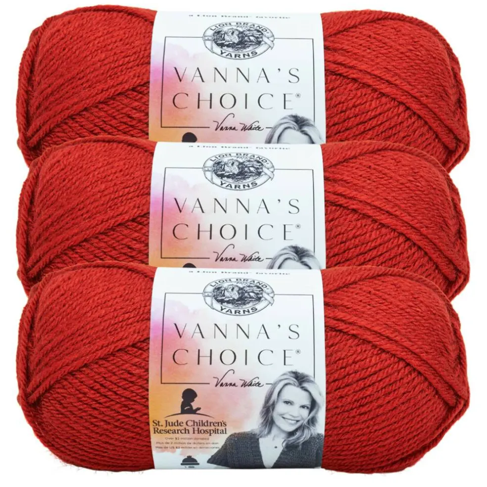 3 Pack Lion Brand® Vanna's Choice® Solid Yarn