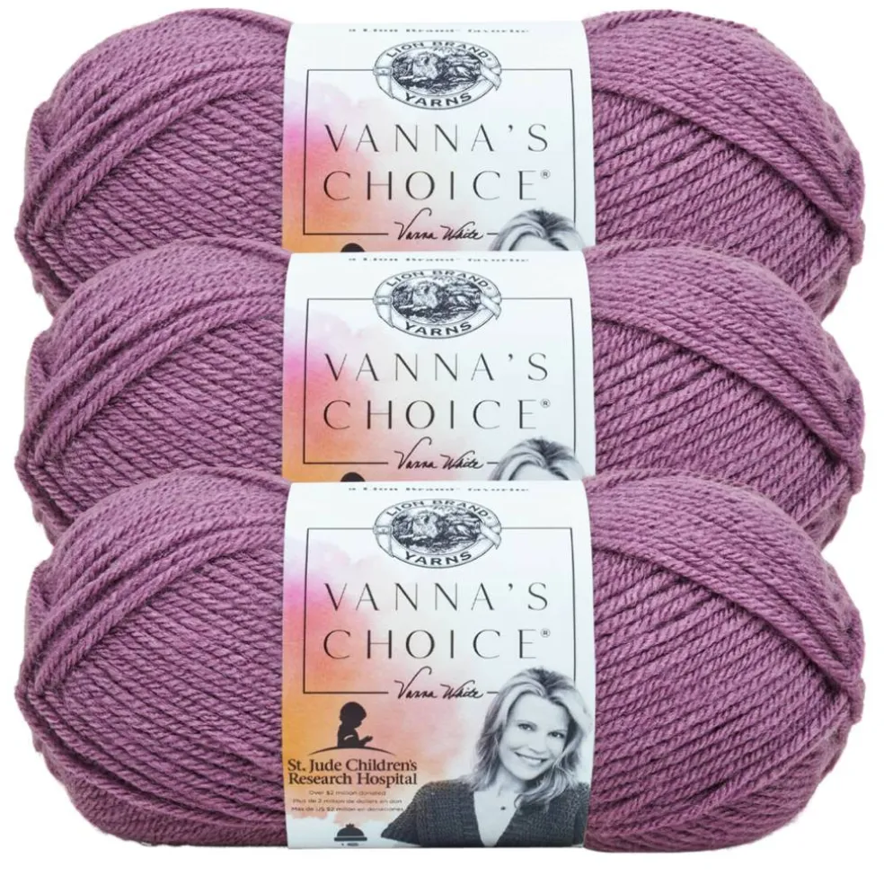 3 Pack Lion Brand® Vanna's Choice® Solid Yarn