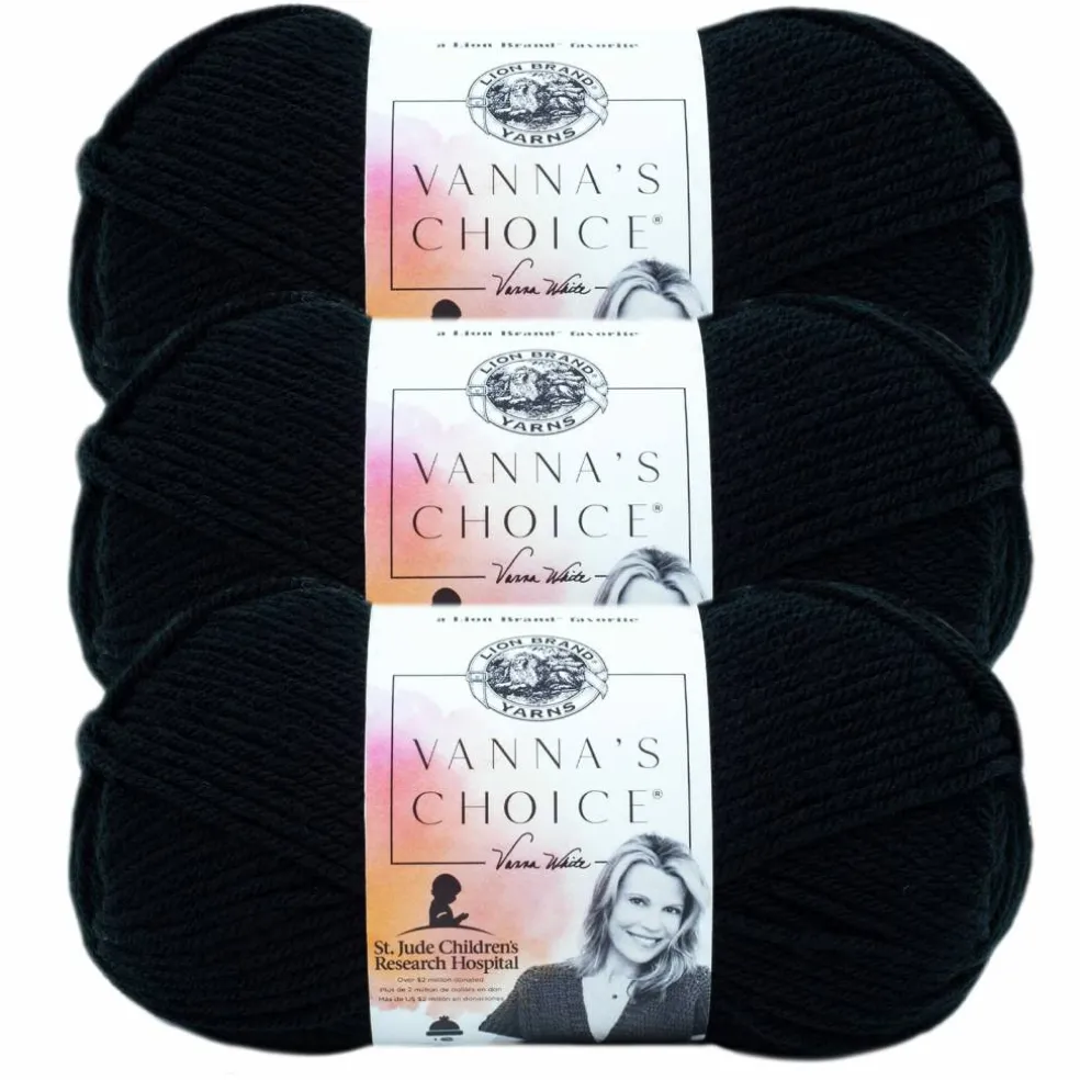 3 Pack Lion Brand® Vanna's Choice® Solid Yarn