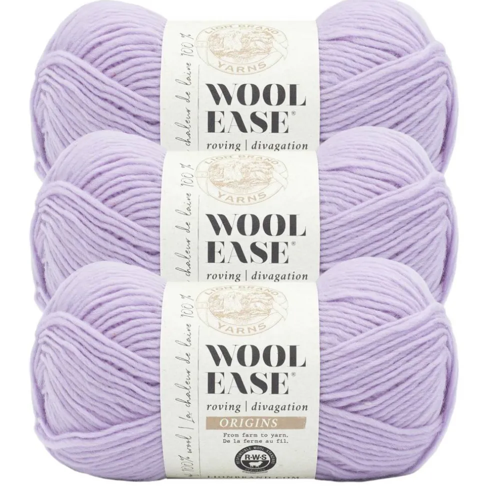 3 Pack Lion Brand® Wool-Ease® Roving Origins Yarn