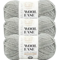3 Pack Lion Brand® Wool-Ease® Roving Origins Yarn