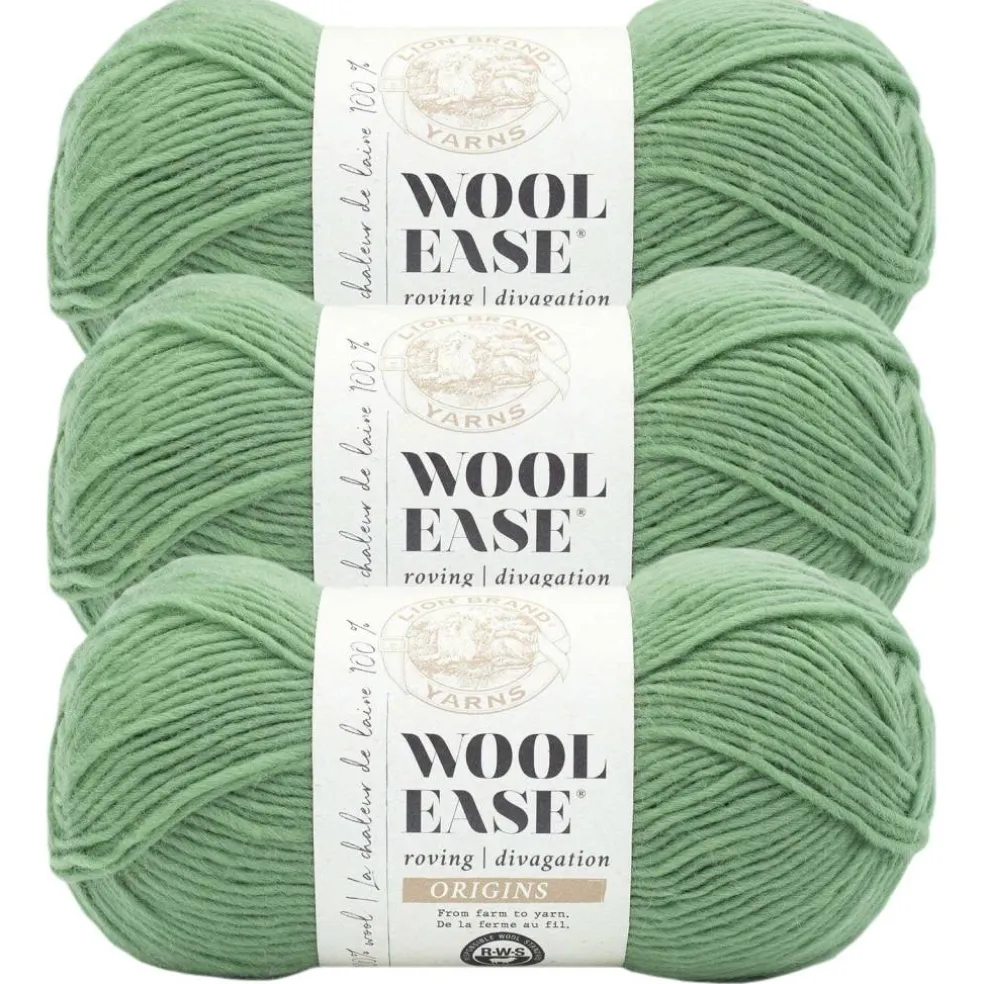 3 Pack Lion Brand® Wool-Ease® Roving Origins Yarn