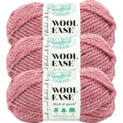 3 Pack Lion Brand® Wool-Ease® Thick & Quick® Prints & Stripes Yarn