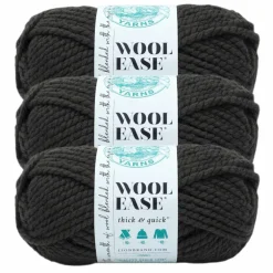 3 Pack Lion Brand® Wool-Ease® Thick & Quick® Prints & Stripes Yarn