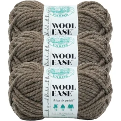 3 Pack Lion Brand® Wool-Ease Thick & Quick Yarn