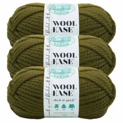 3 Pack Lion Brand® Wool-Ease Thick & Quick Yarn