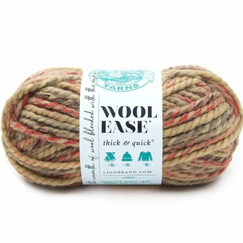 15 Pack: Lion Brand® Wool-Ease® Thick & Quick® Variegated Yarn
