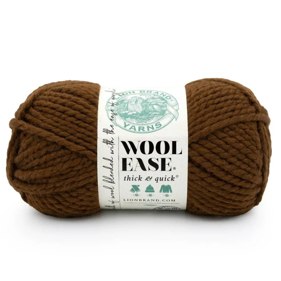 6 Pack: Lion Brand® Wool-Ease® Thick & Quick® Solid Yarn