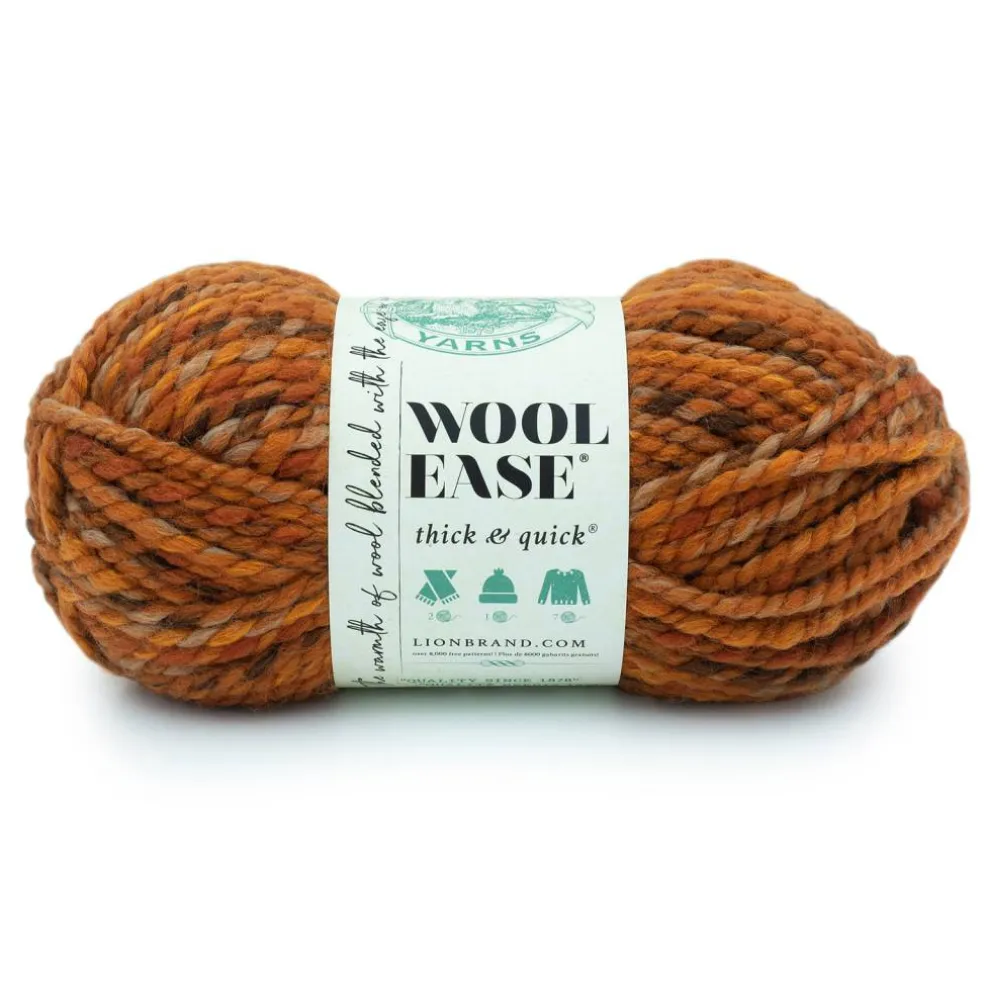 6 Pack: Lion Brand® Wool-Ease® Thick & Quick® Solid Yarn