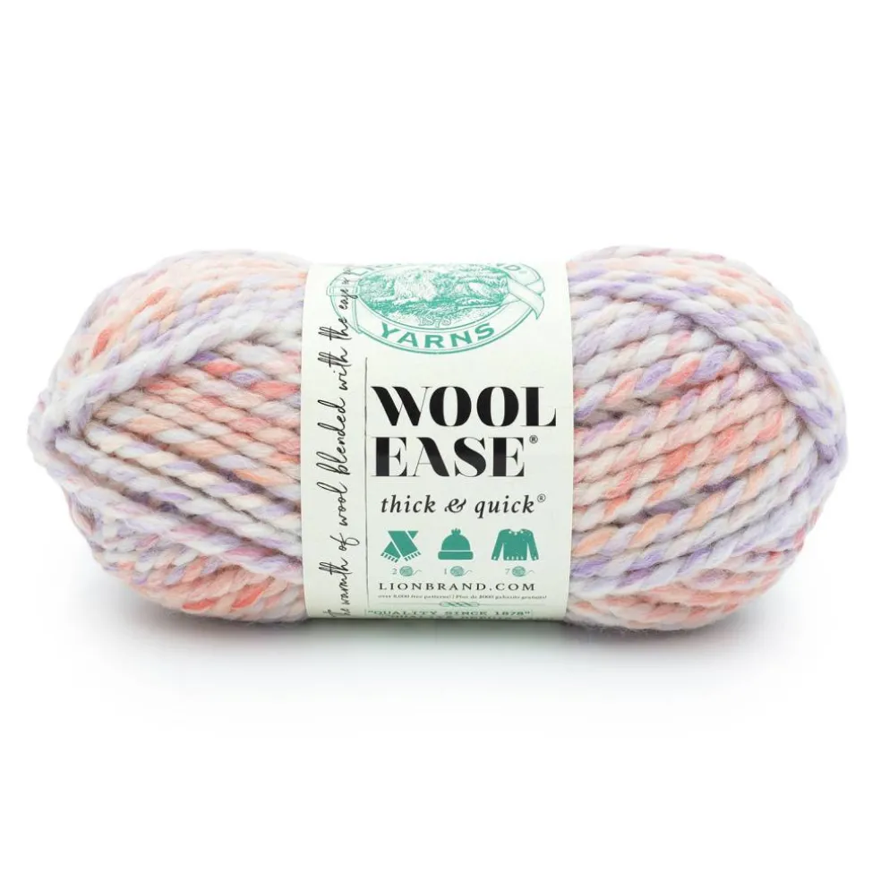 6 Pack: Lion Brand® Wool-Ease® Thick & Quick® Solid Yarn