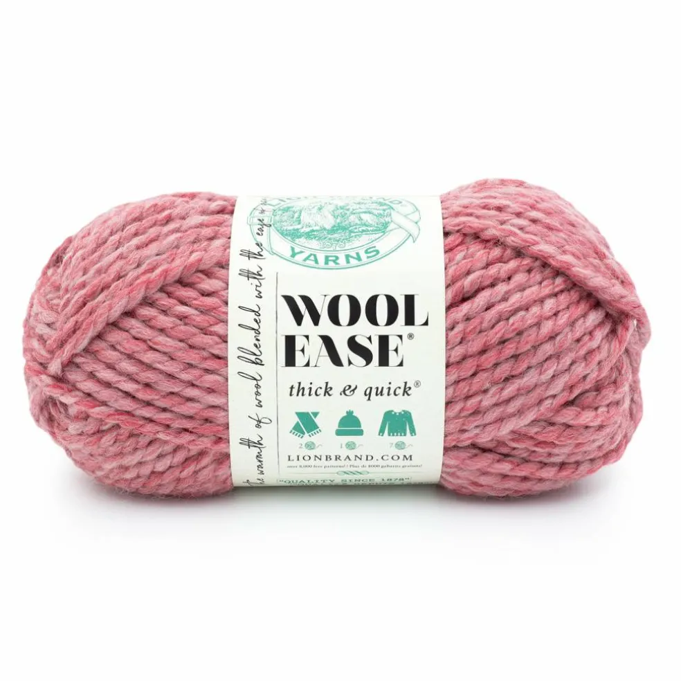 6 Pack: Lion Brand® Wool-Ease® Thick & Quick® Solid Yarn