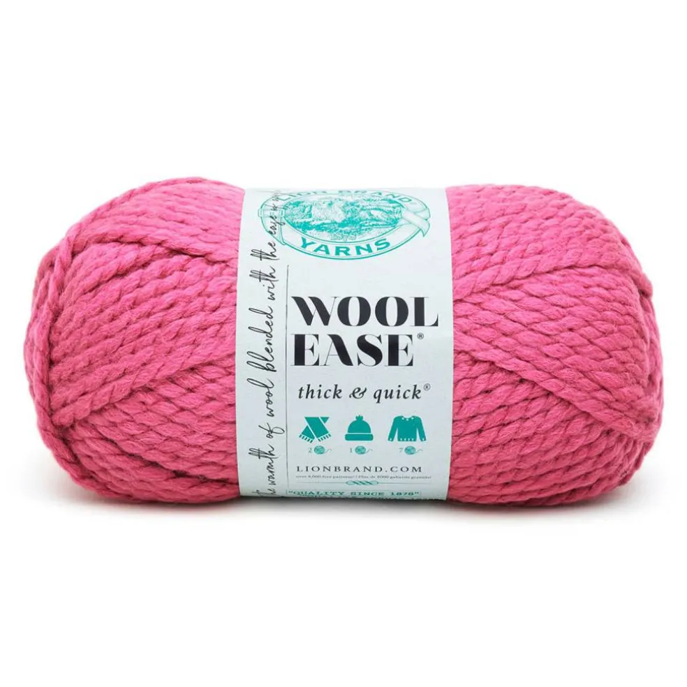 15 Pack: Lion Brand® Wool-Ease® Thick & Quick® Yarn, Solids