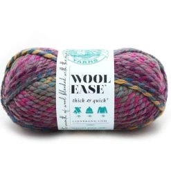15 Pack: Lion Brand® Wool-Ease® Thick & Quick® Yarn, Prints, Stripes & Metallics