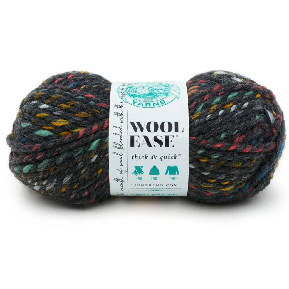 15 Pack: Lion Brand® Wool-Ease® Thick & Quick® Yarn, Prints, Stripes & Metallics
