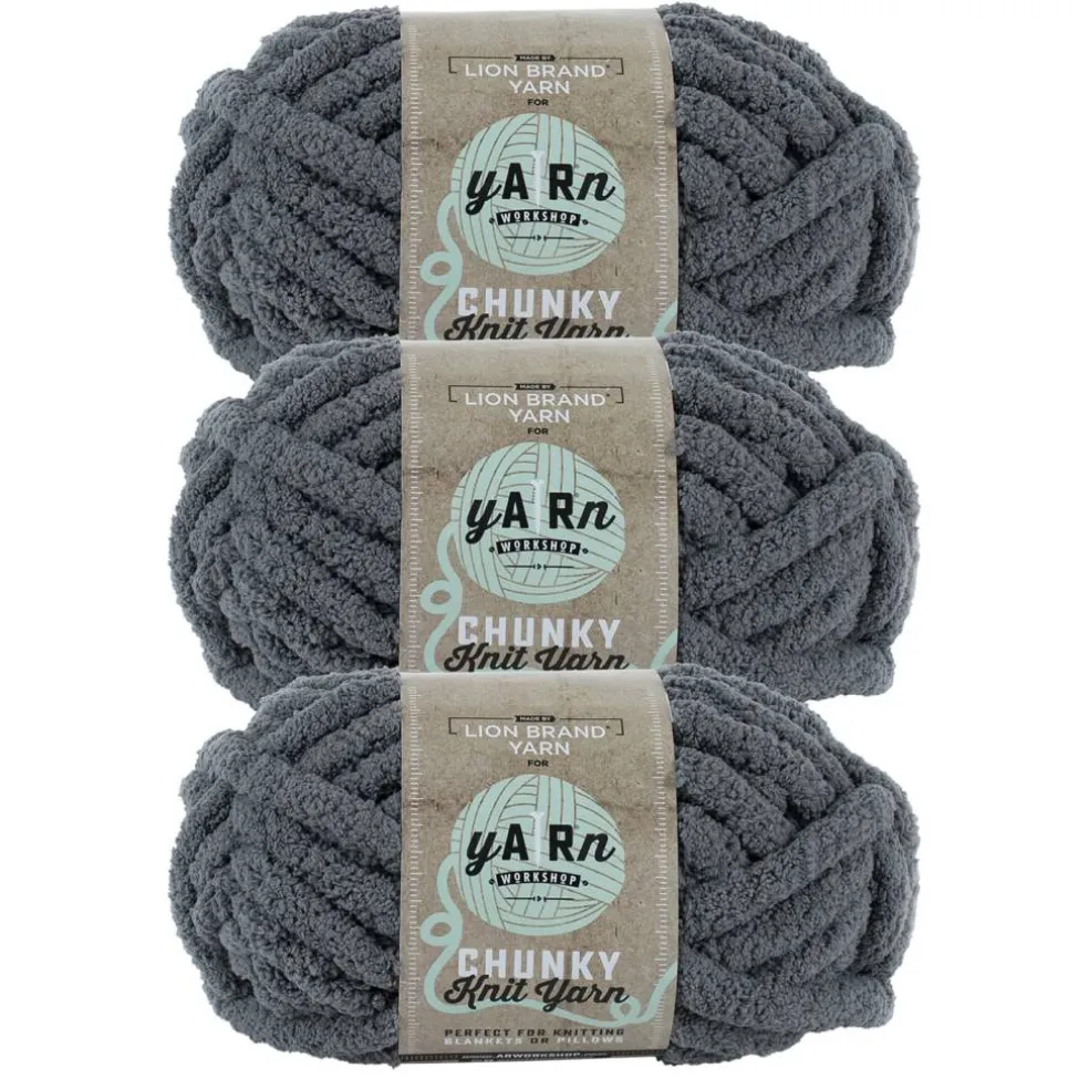 3 Pack Lion Brand® Yarn Workshop Chunky Knit Yarn