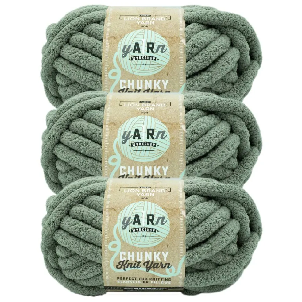 3 Pack Lion Brand® Yarn Workshop Chunky Knit Yarn