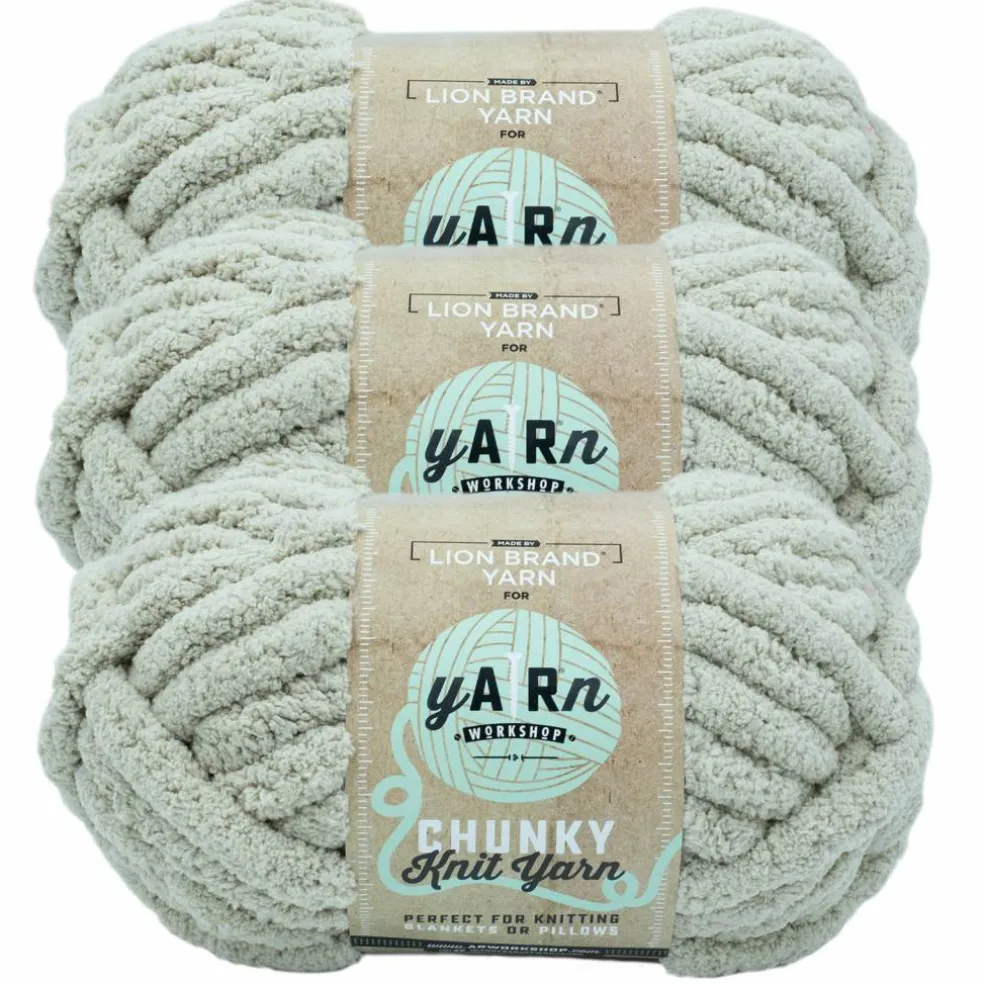 3 Pack Lion Brand® Yarn Workshop Chunky Knit Yarn