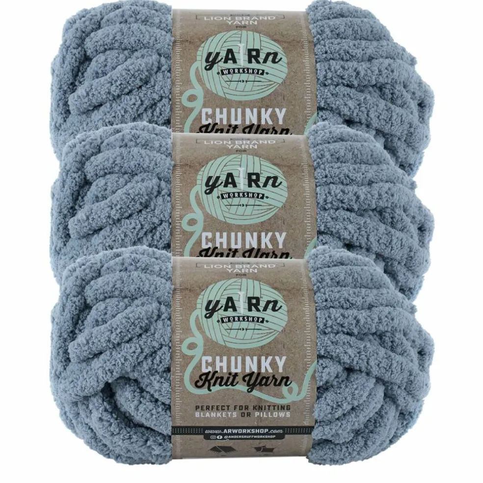 3 Pack Lion Brand® Yarn Workshop Chunky Knit Yarn