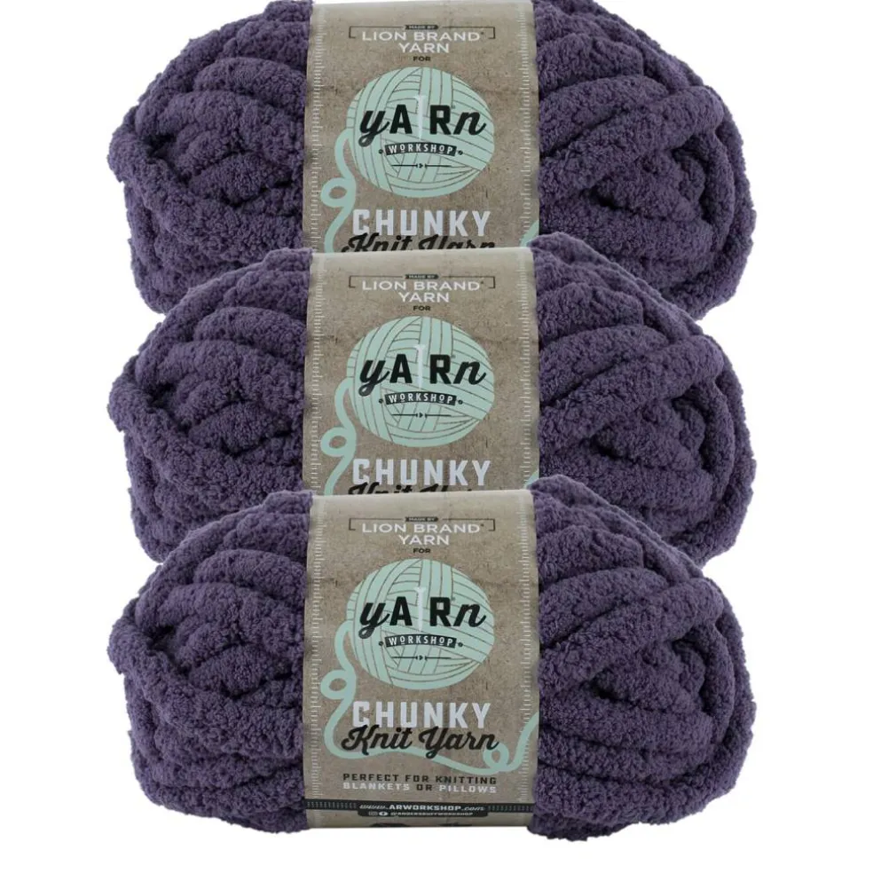 3 Pack Lion Brand® Yarn Workshop Chunky Knit Yarn