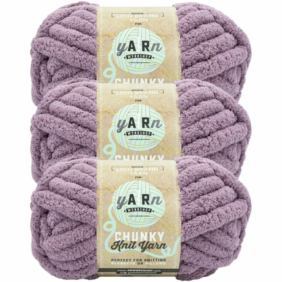 3 Pack Lion Brand® Yarn Workshop Chunky Knit Yarn