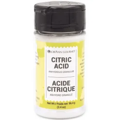 12 Pack: LorAnn Citric Acid, 3.4oz.