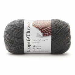 6 Pack: Luxe Merino™ Tweed Yarn by Loops & Threads®